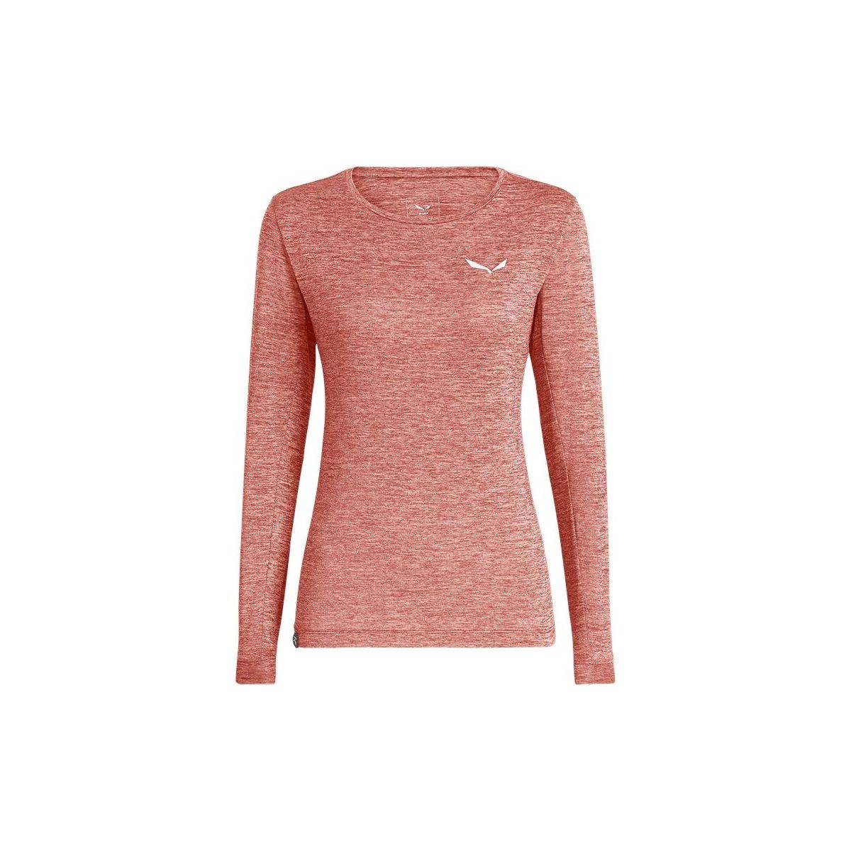Salewa Puez Melange Dry'ton W Long Sleeve Tee desert pink melange (6A46) 36 00-0000027454-6A46-36