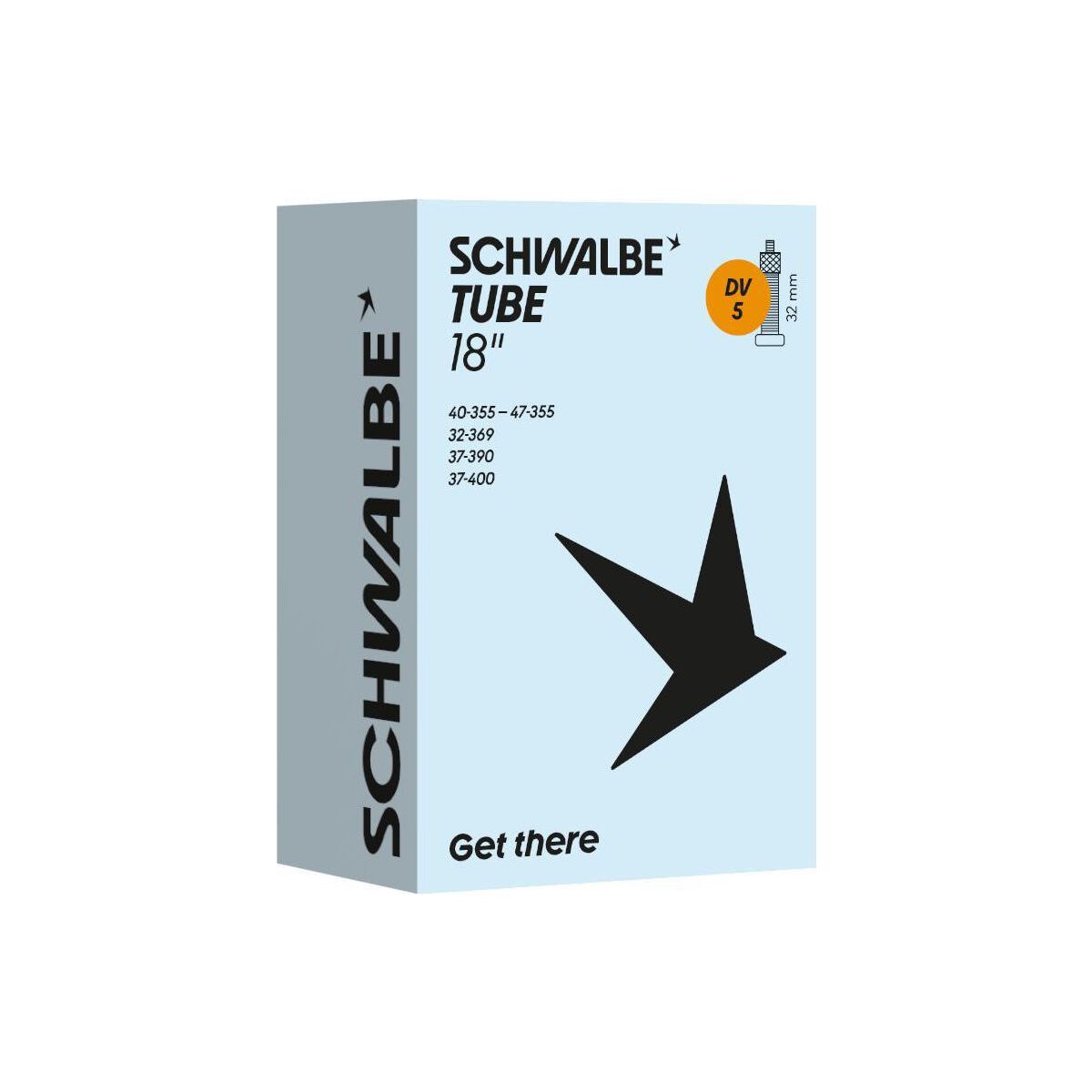 Schwalbe Schwalbe Schlauch DV5 32/47-355/400