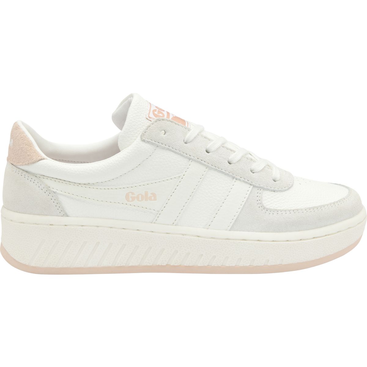 Gola Grandslam '88 Sneaker Women white/white/pearl pink (WK) 8 CLB513-WK-8-whitewhitepearlpink