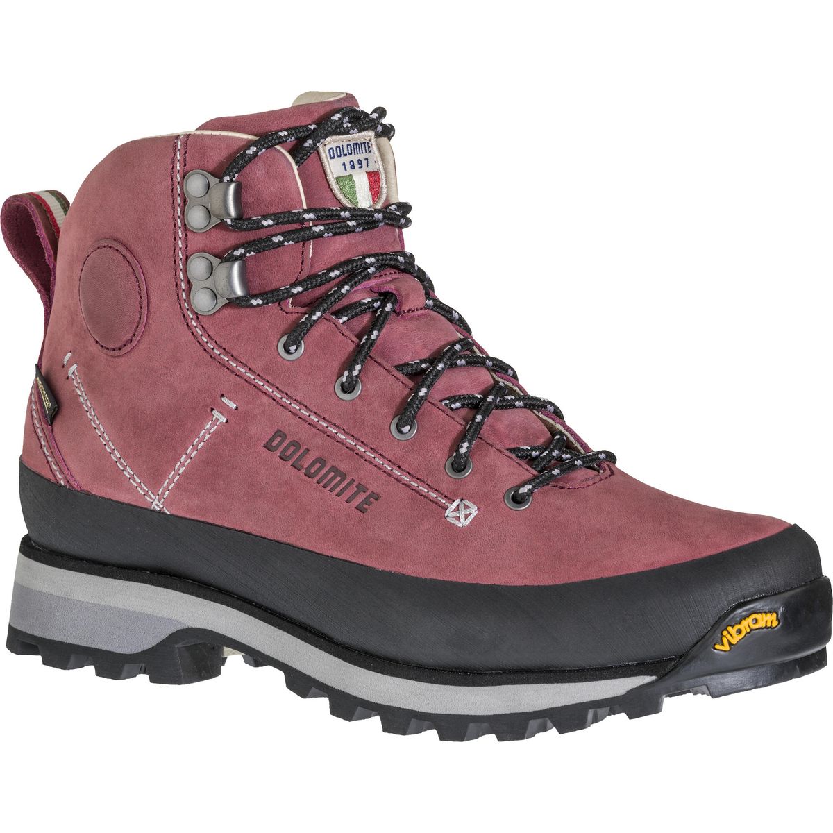 Dolomite Shoe W's 54 Trek GTX burgundy red (0910) 6.5 2718520910011