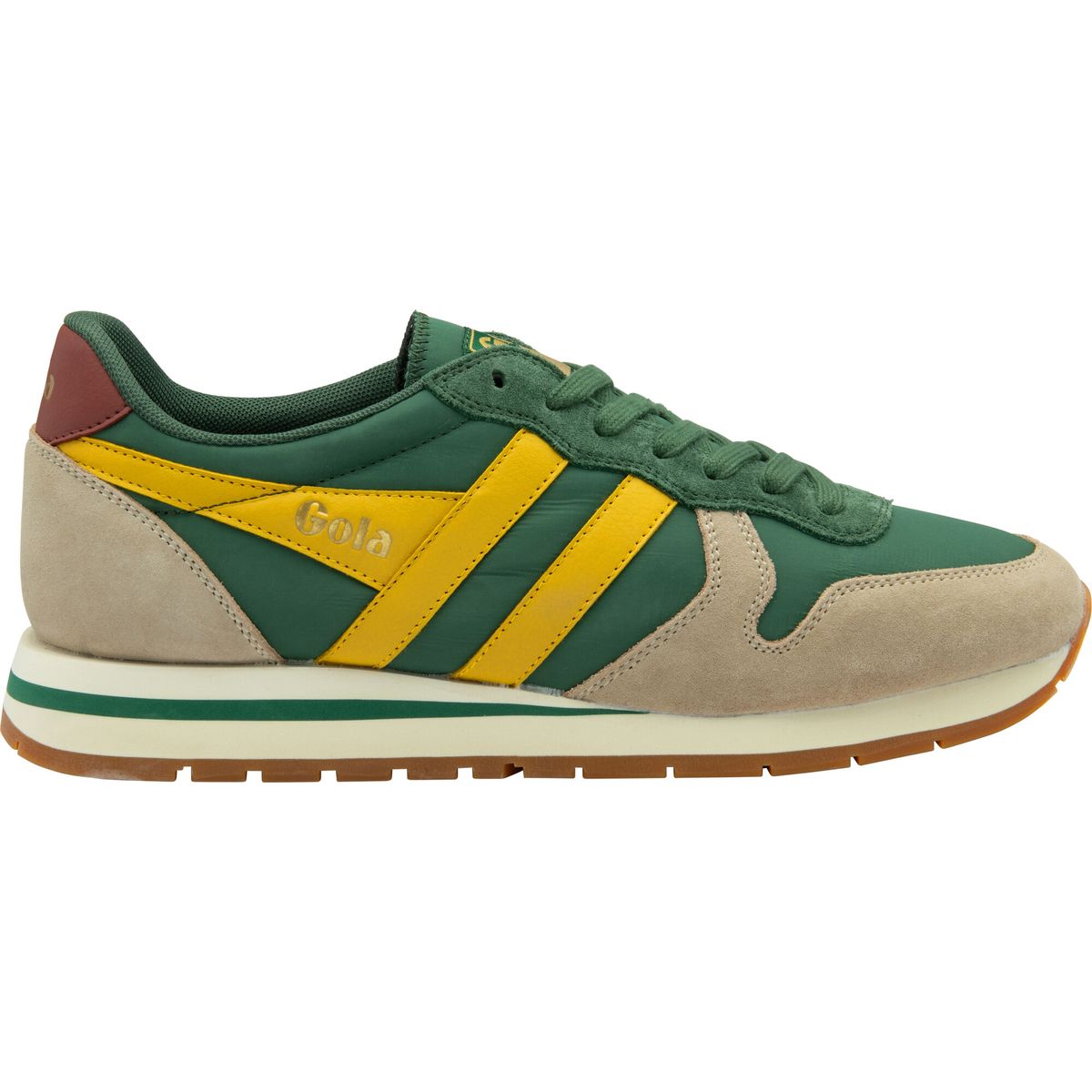 Gola Daytona Chute Sneaker Men evergreen/bone/sun (NC) 6 CMB363-NC-6-evergreenbonesun
