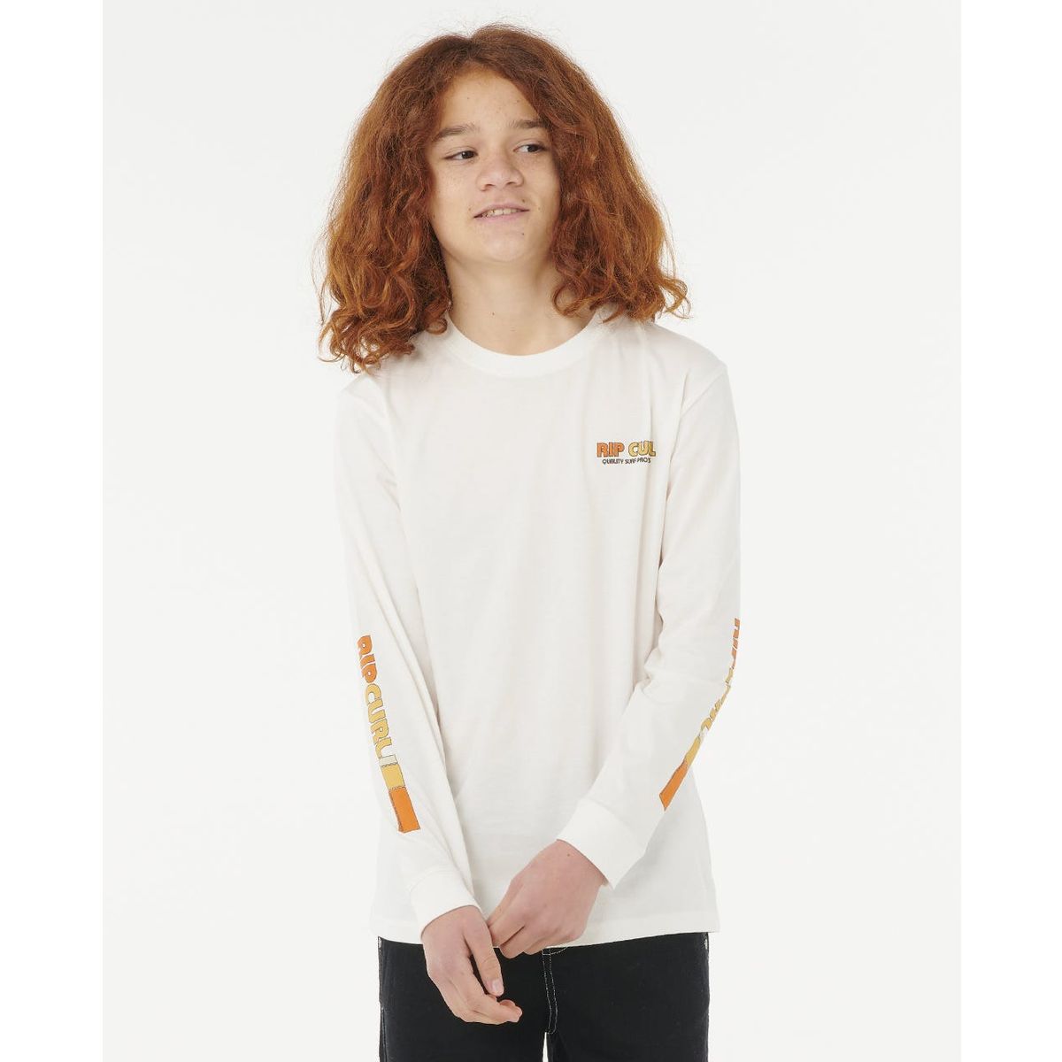 RipCurl Surf Revival LS Tee-boy bone (3021) 16 12FBTE_3021_16