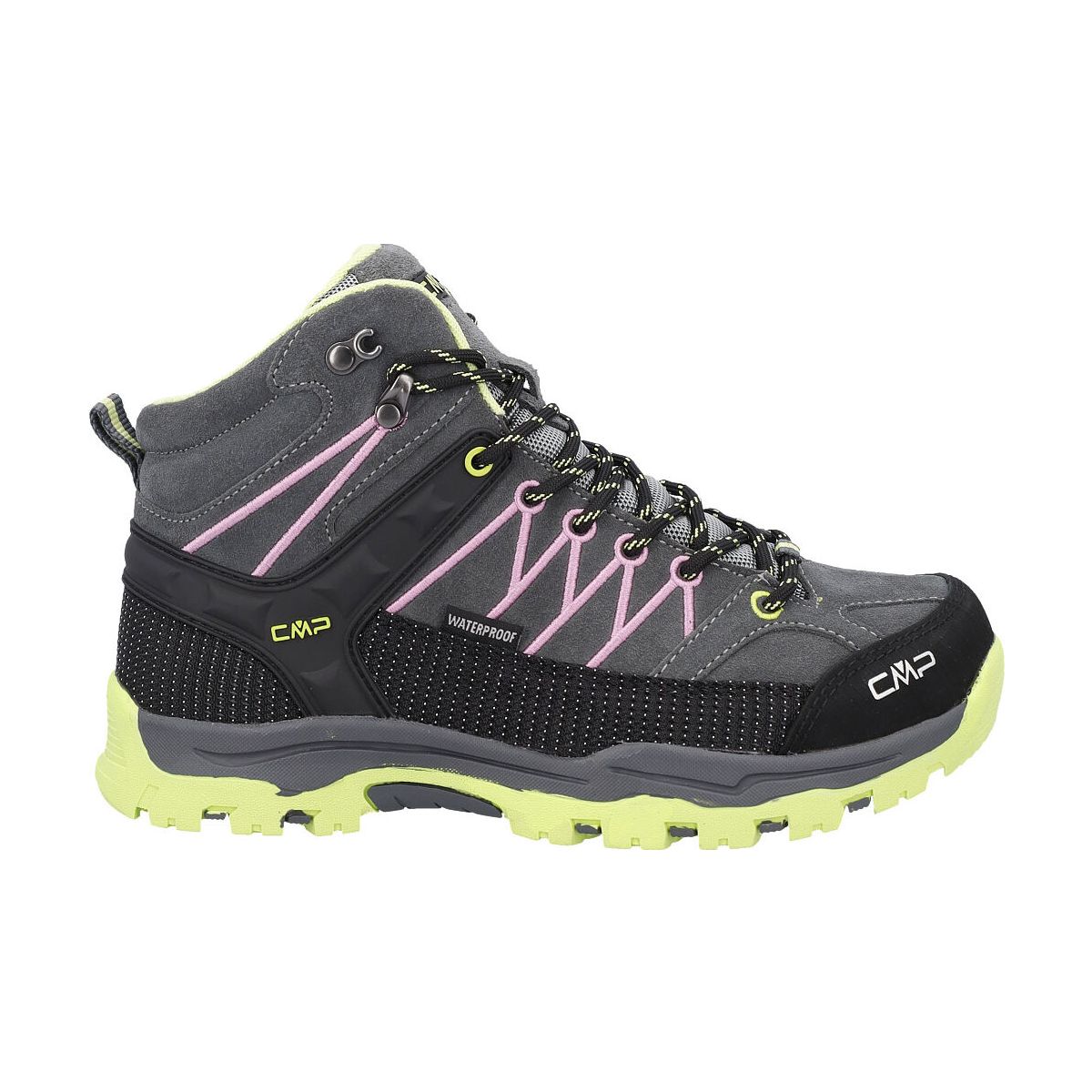 CMP Kids Rigel Mid WP Trekking Shoes grey-pink-apple (63UU) 40 3Q12944J-63UU-40