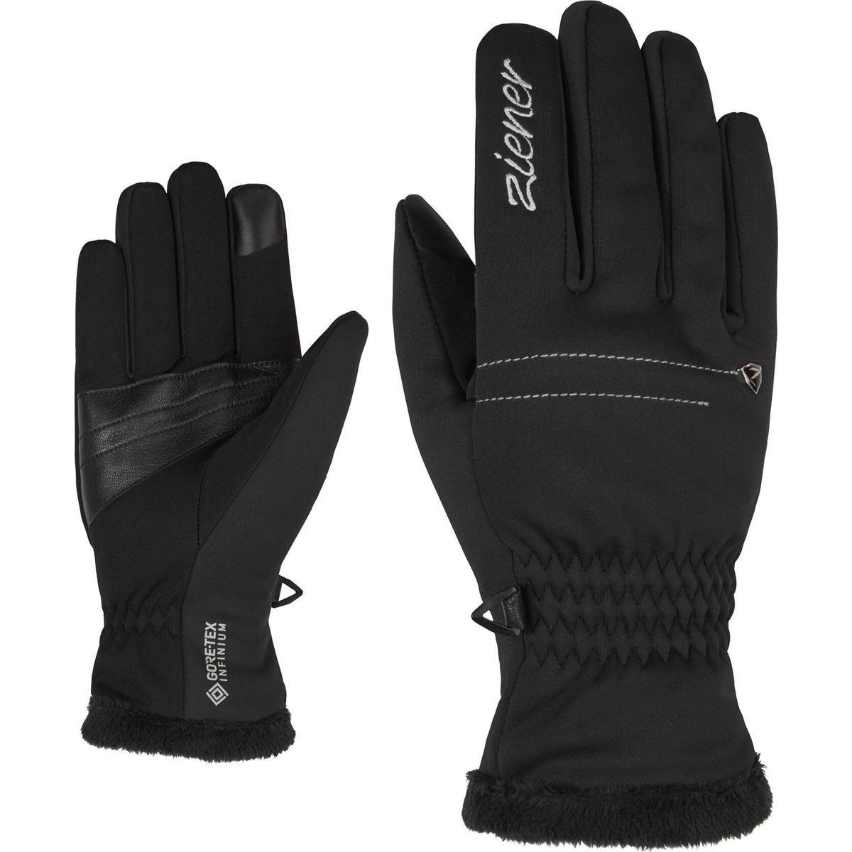 Ziener Idina WS Touch Lady Glove Multisport black (12) 6 802061-12-6