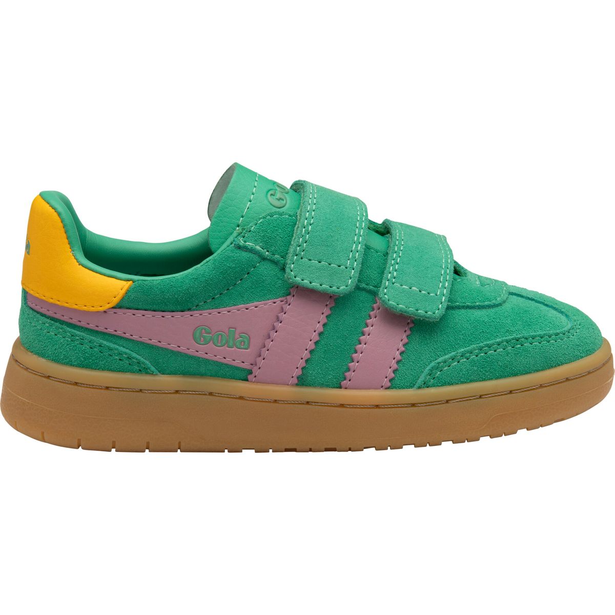Gola Viper Strap Sneaker Kids jade/candy/sun/gum (NK) 12K CKA611-NK-12K-jadecandysungum