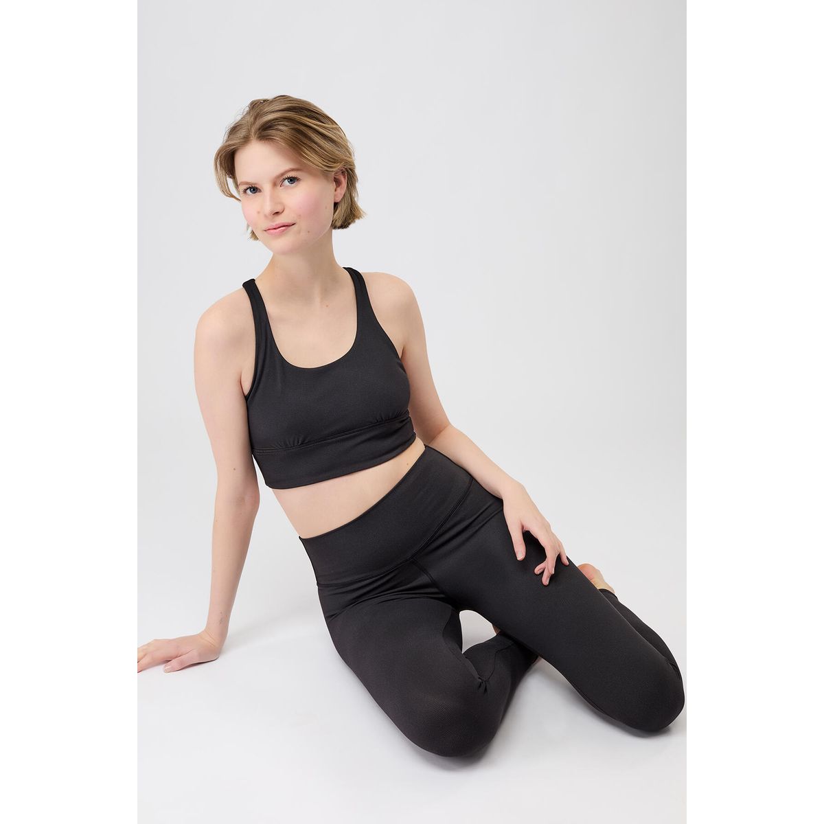 Mandala Monoprinted Tights monochrome S PA03JE88-Monoprinted-Tights-monochrome-S