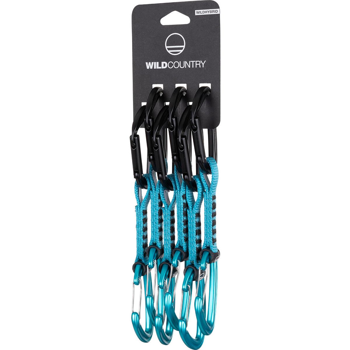 Wild Country Wildhybrid Quickdraw 6x12CM black/turquoise (0920) 12CM 40-0000002020-0920-12CM