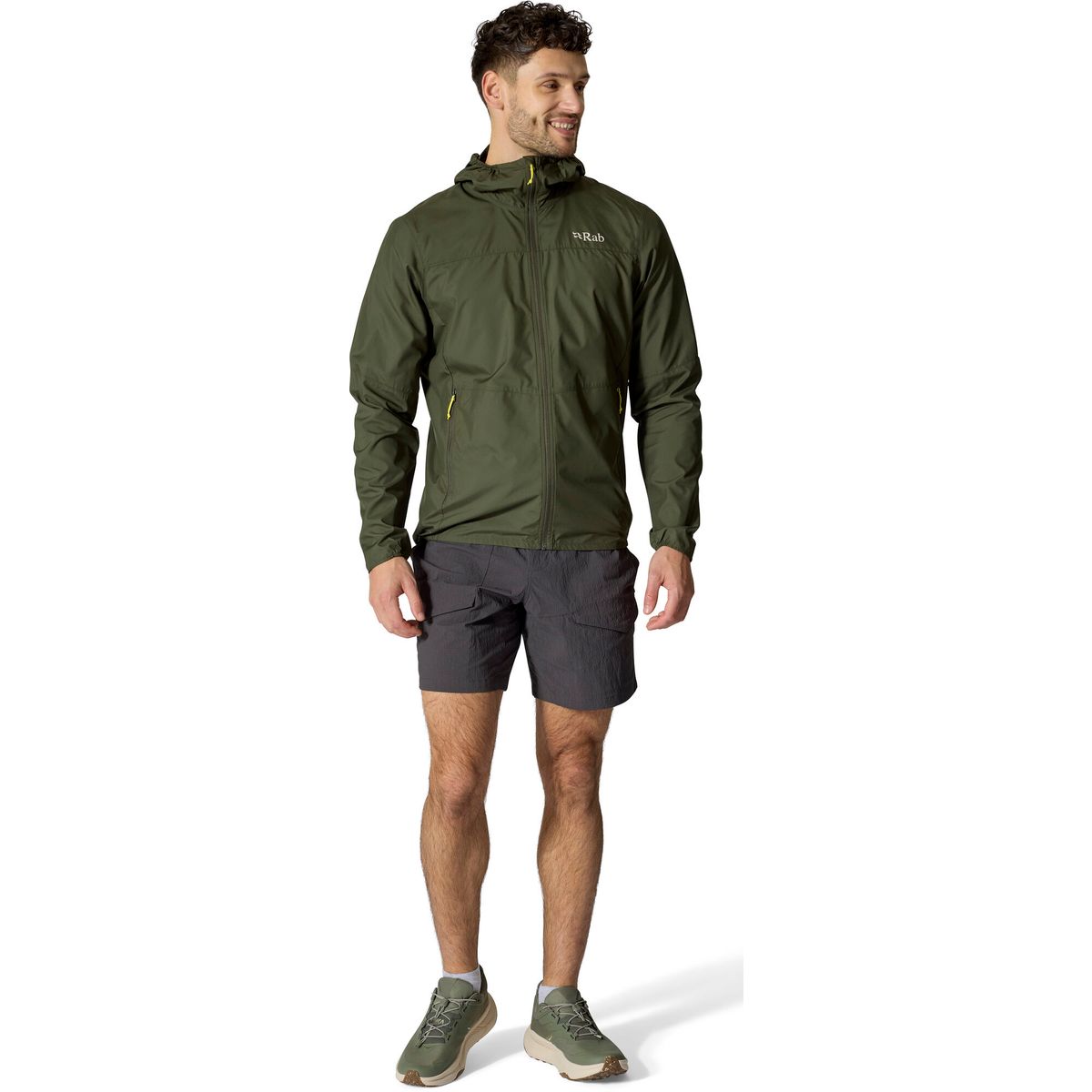 Rab Windgather Hoody army (ARM) XL QWS-84-ARM-XLG