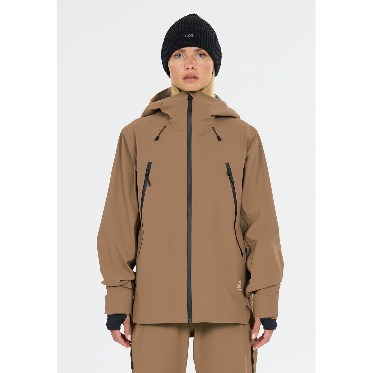 SOS Hoverla W 3L Shell Jacket shitake (1119) XS