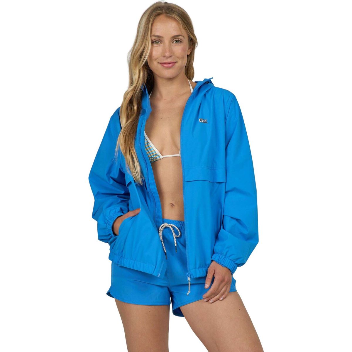 Salty Crew Barrier Windbreaker bold blue (BLDB) XS