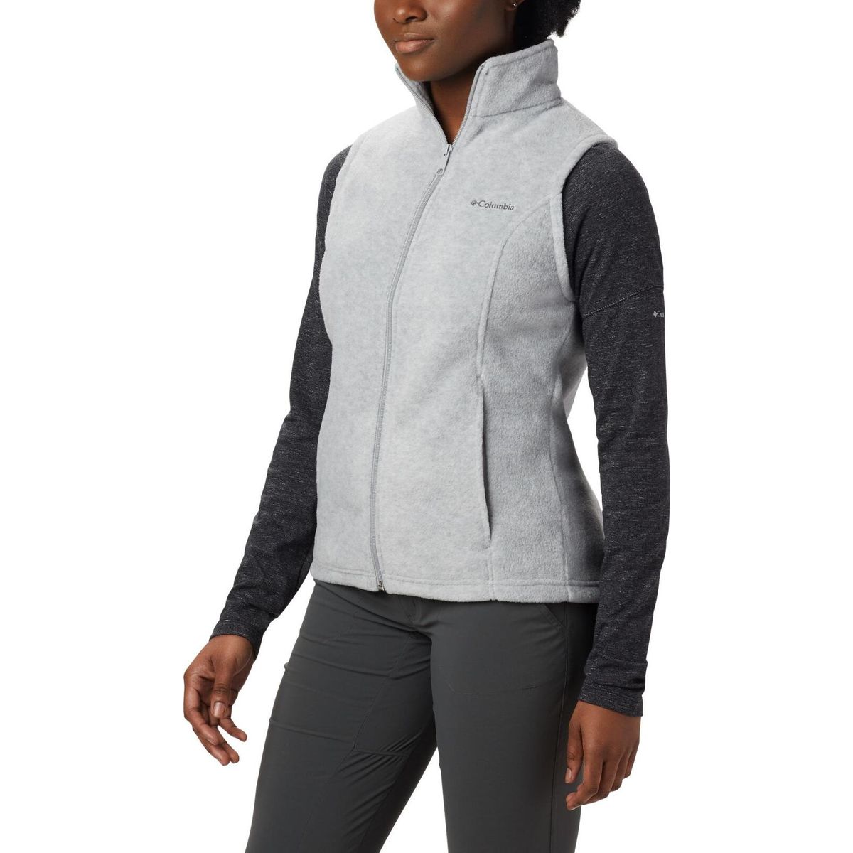 Columbia Women's Benton Springs Gilet cirrus grey heather (032) XL 137212-1372121-032-XL