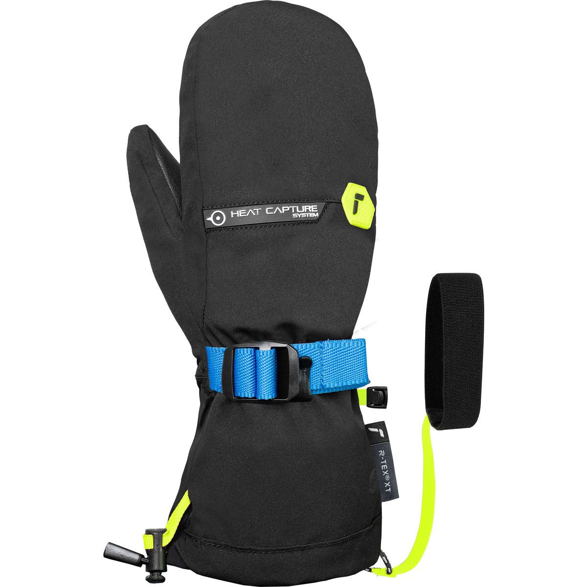 Reusch Karl R-tex XT Junior mitten black / brilliant blue / safety yellow (7002) 5 6561526-7002-5