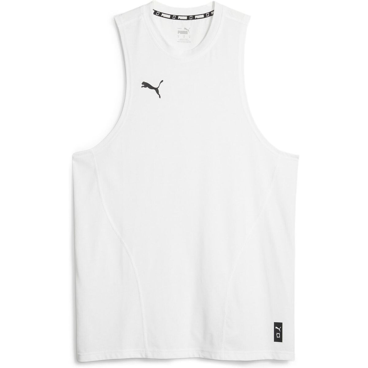 Puma Hoops Team Drycell Slvs Top puma white (02) S 676642-02-S