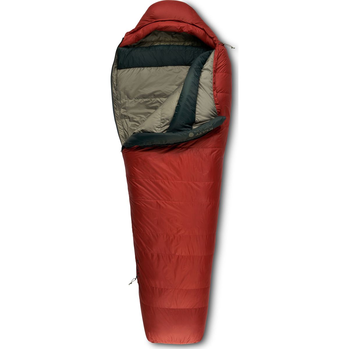 Kelty Cosmic 0 DEG 550 Down tandoori spice / green gables / sea spray Right Long