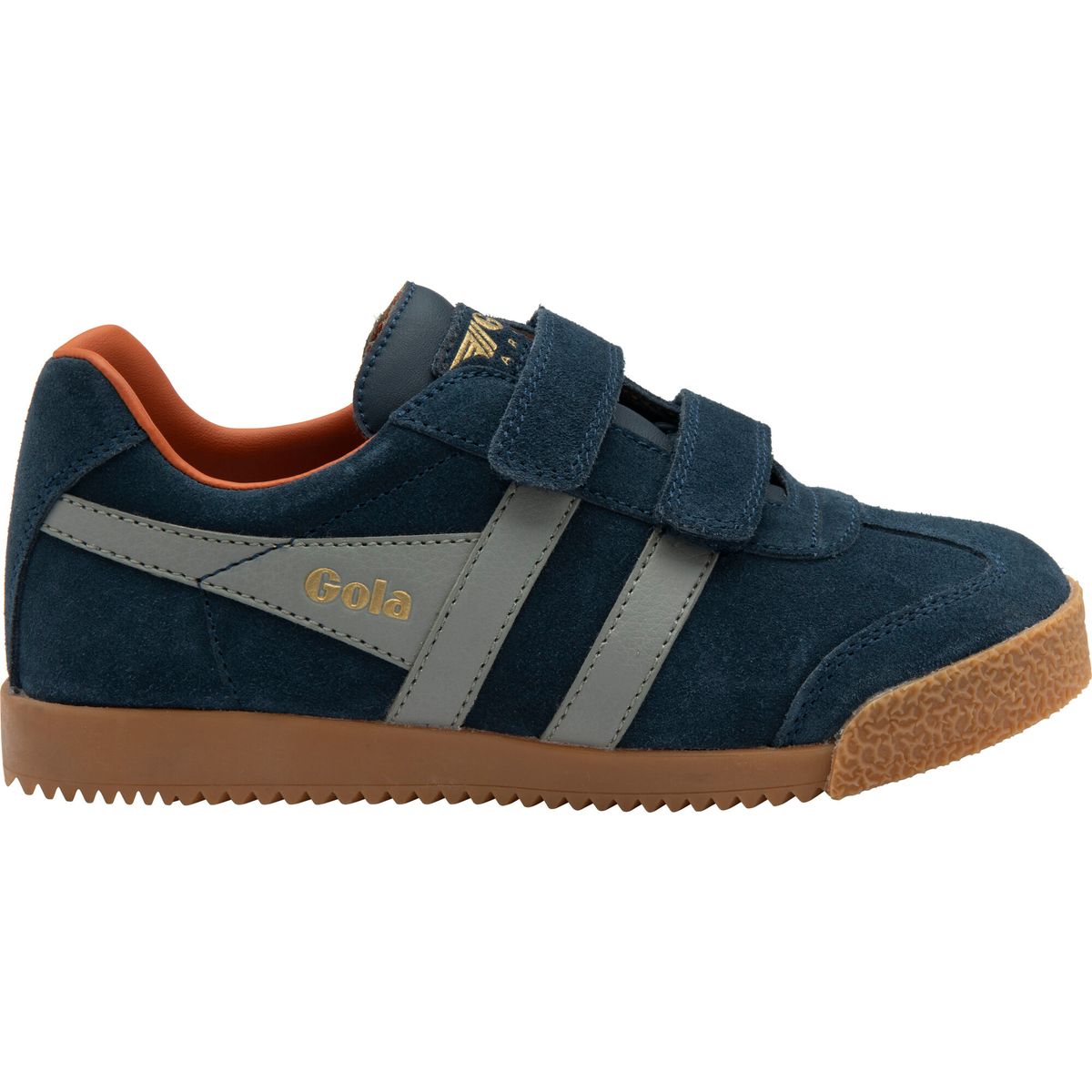 Gola Harrier Strap Sneaker Kids navy/cement/moody orange (EC) 8K CKA192-EC-8K-navycementmoodyorange