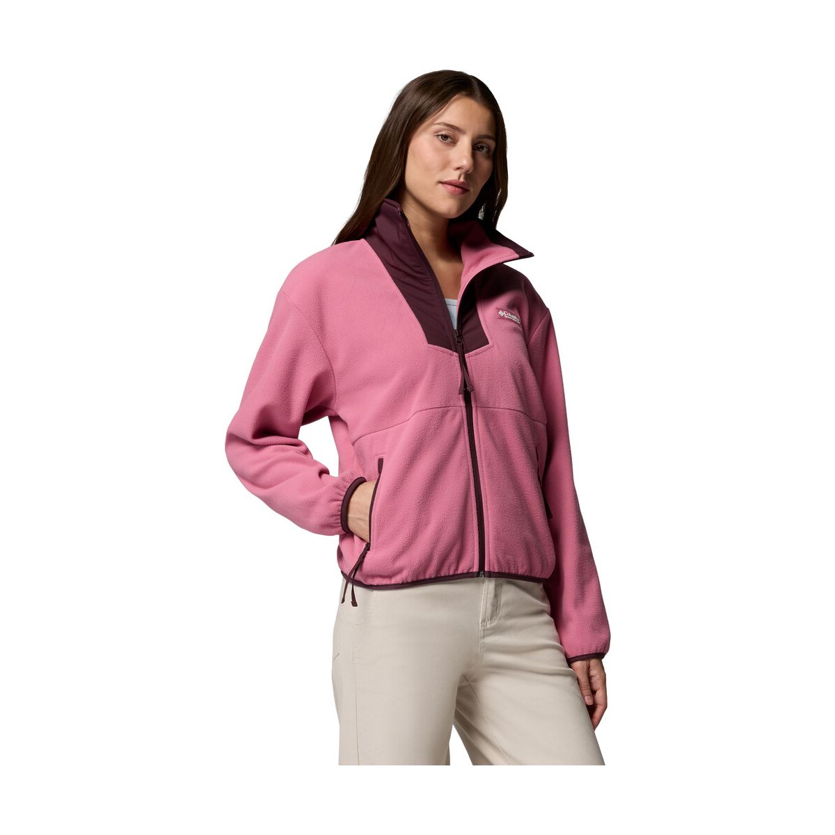 Columbia Sequoia Grove Full Zip Fleece rosette, moonvista (661) XS 208531-2085313-661-XS