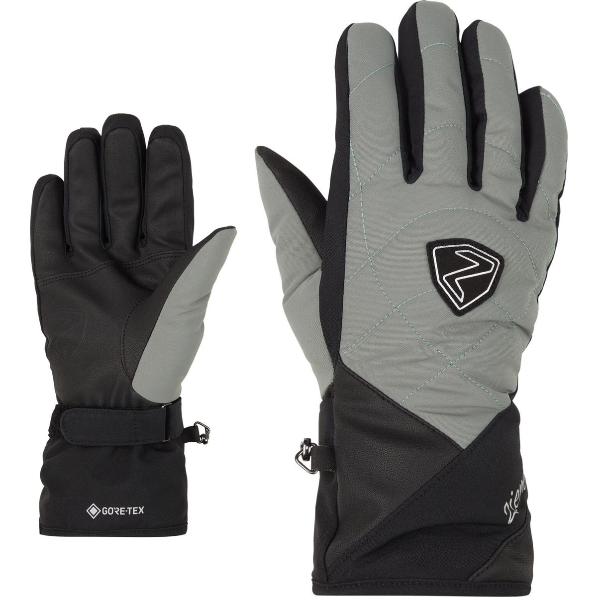 Ziener Kamea GTX Lady Glove green mud (840) 6 801198-840-6
