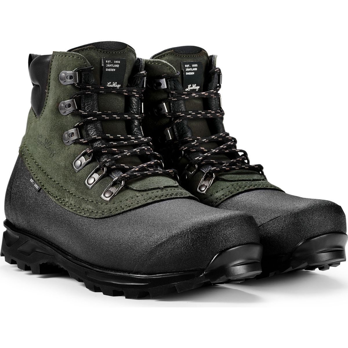 Lundhags Tjakke II Trekking Boot Mid forest green (67200) 41 Image