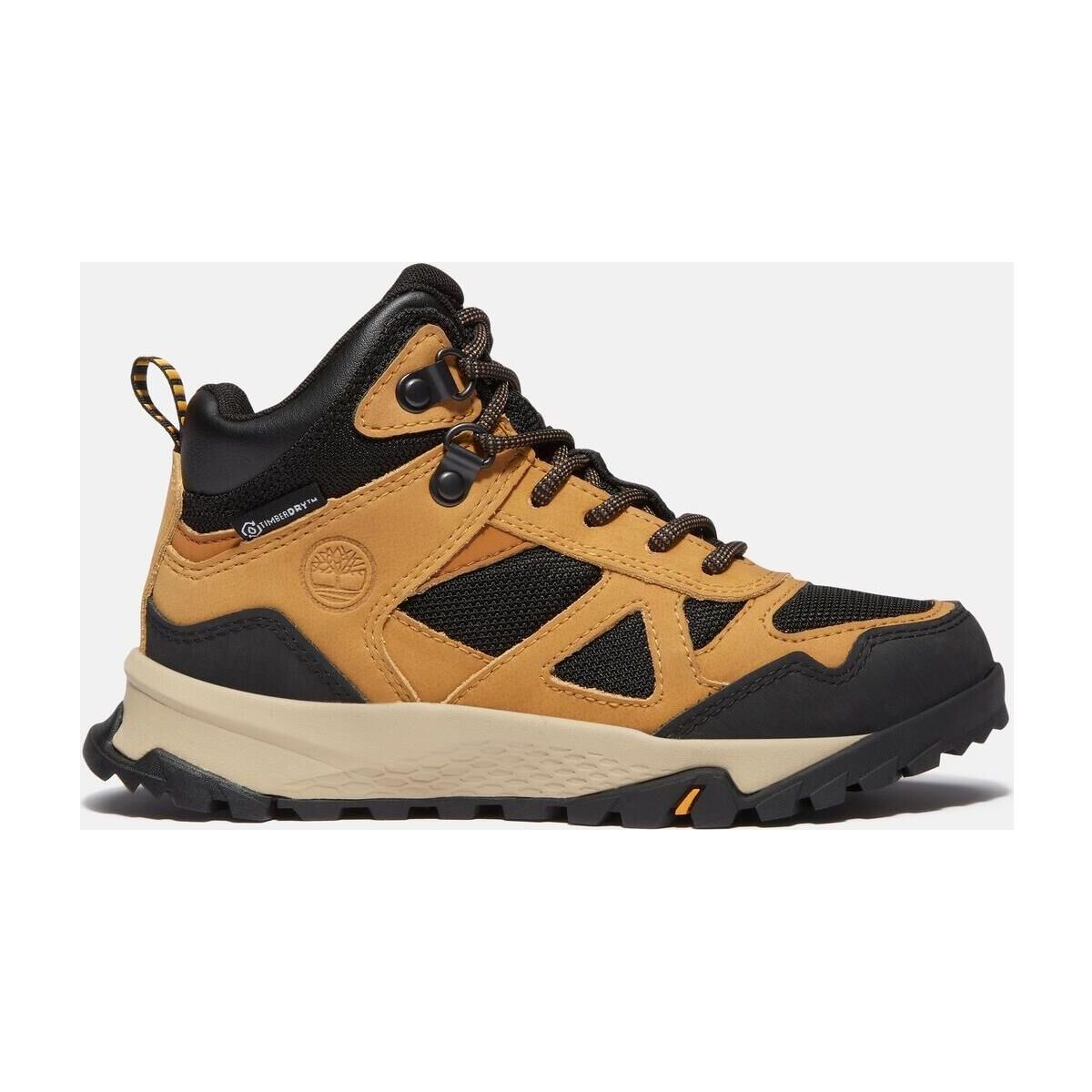Timberland Kids Mid Lace UP Waterproof Hiking Boot wheat 3 TB1A5NV32311-3