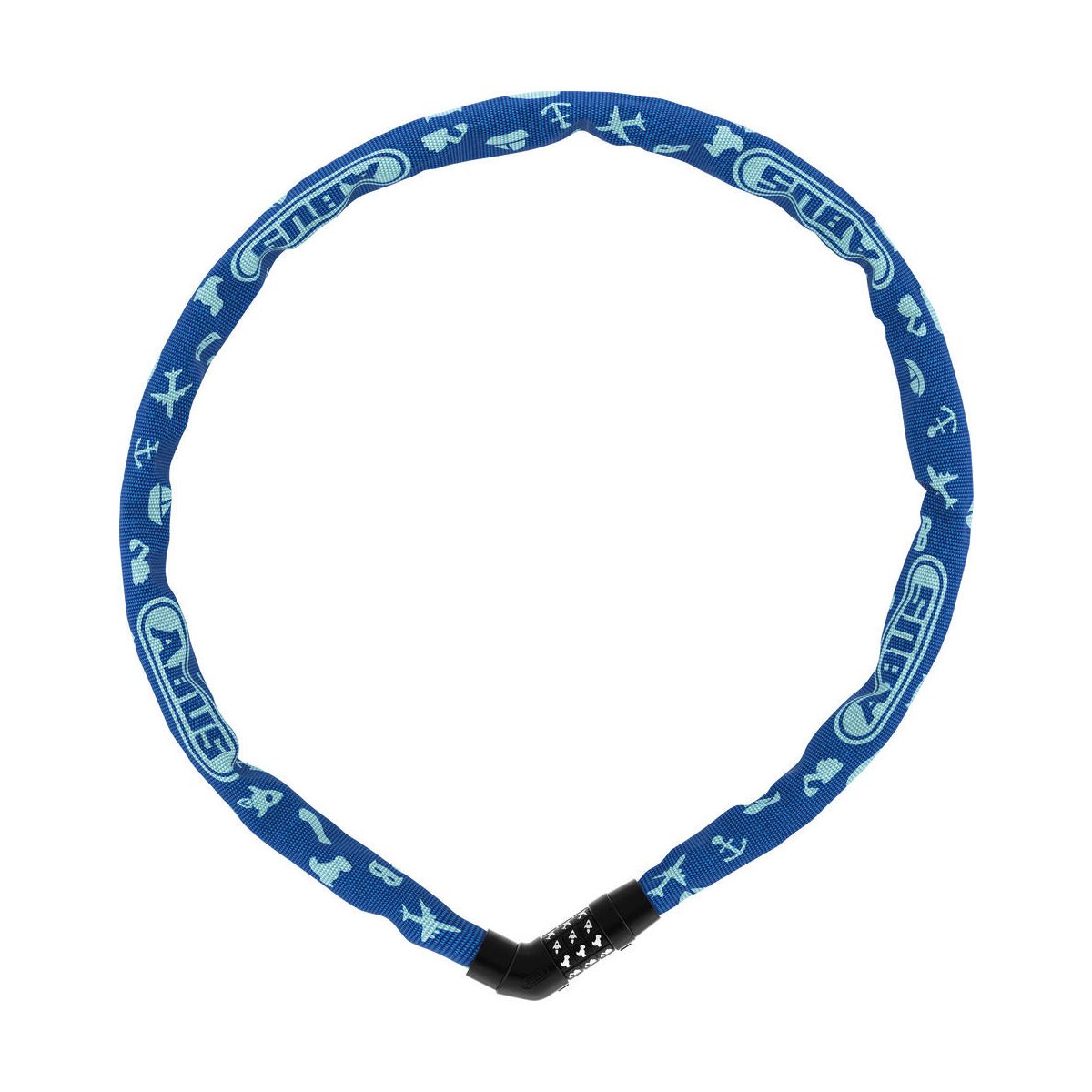 Abus 4804C/75 BU Symbols blau 75 cm