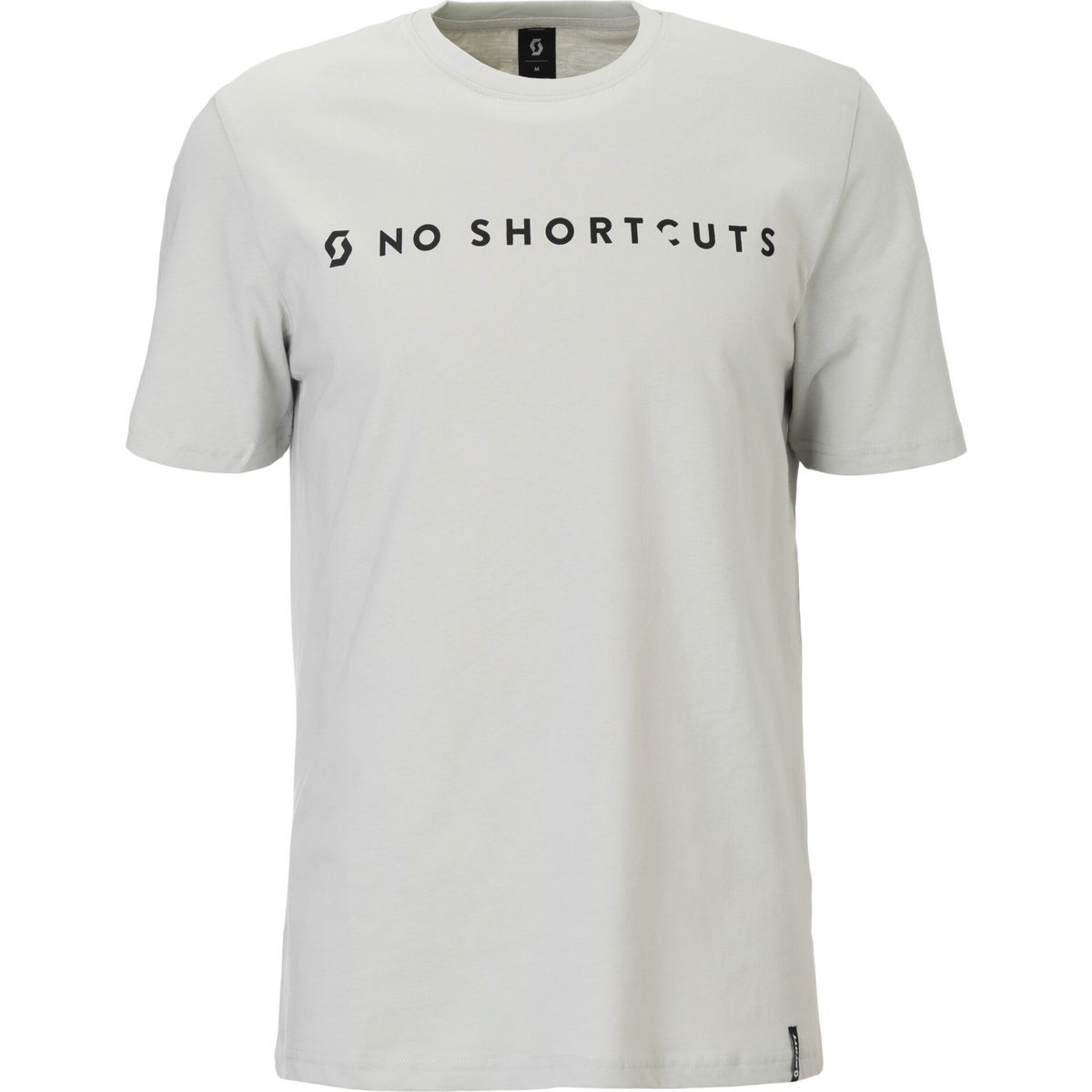 Scott Tee M's No Shortcuts SS spray grey (8243) XL