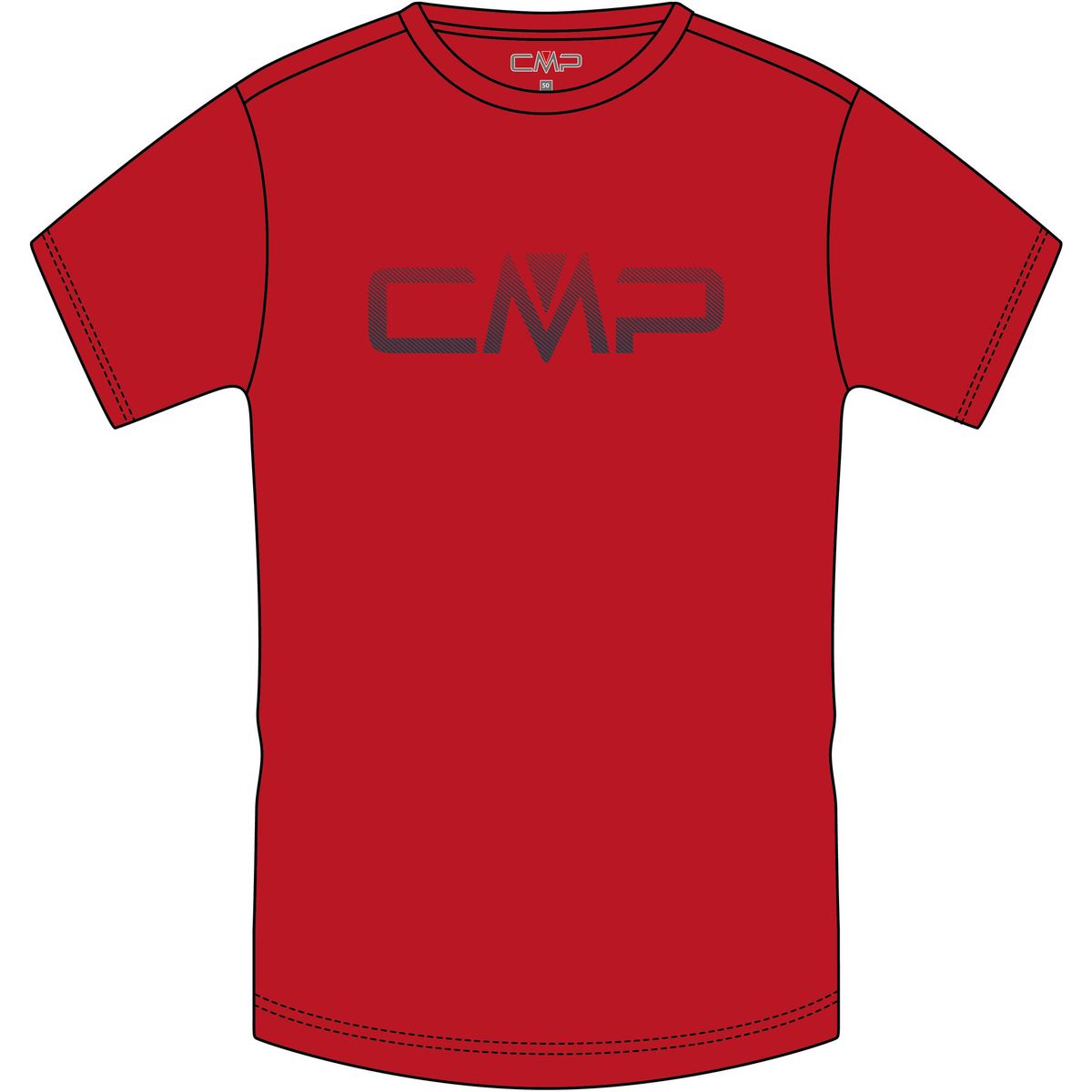 CMP KID CO T-shirt fire (C812) 110 39T7114P-C812-110
