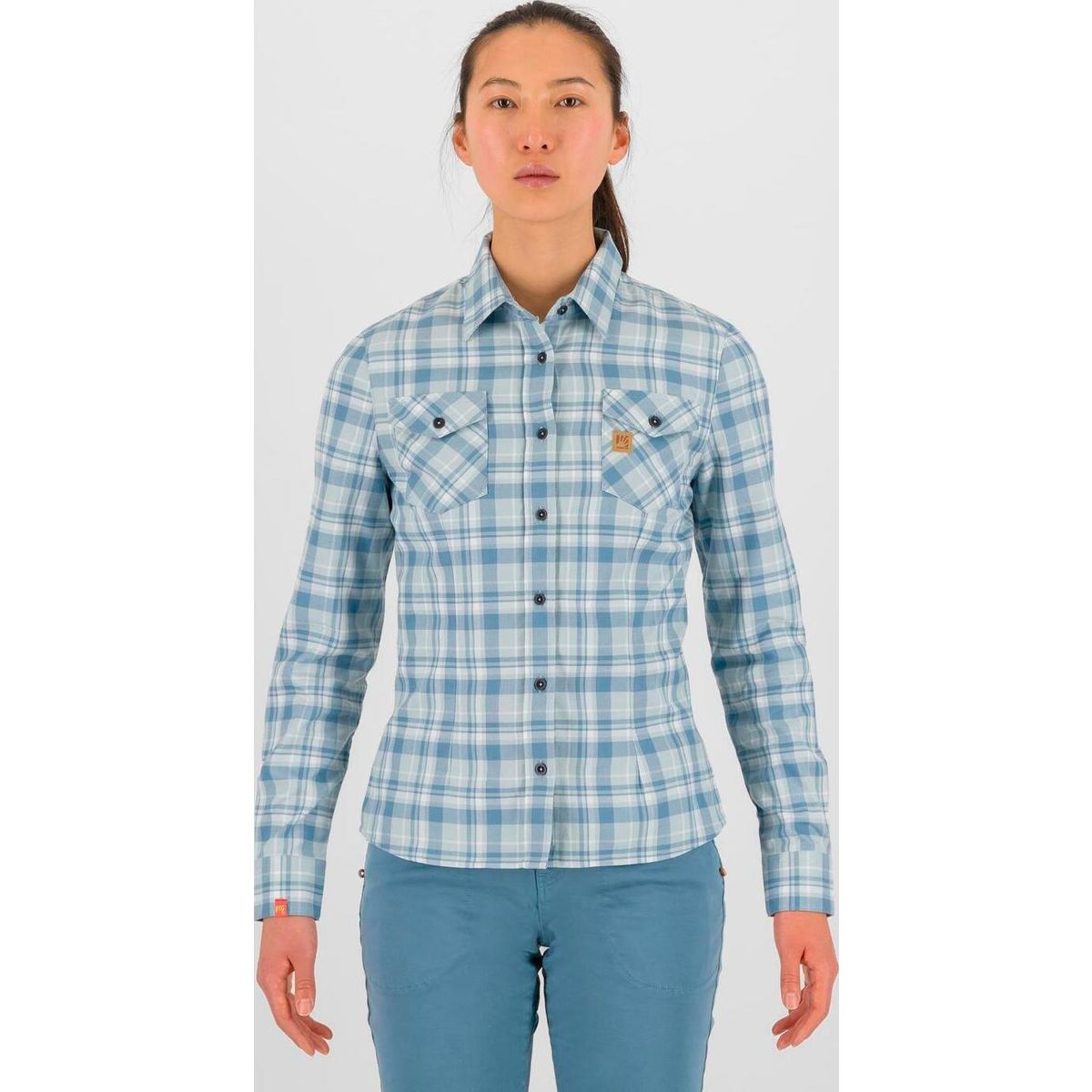 Karpos Martora W Winter Shirt sterling blue/spring lake (034) XS 2532061-034-XS