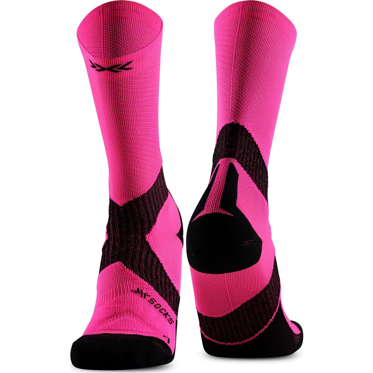 X-Socks X-socks Bike Expert Crew fluo pink/x black (P140) 35-38 XS-BQXPS25U-P140-35-38