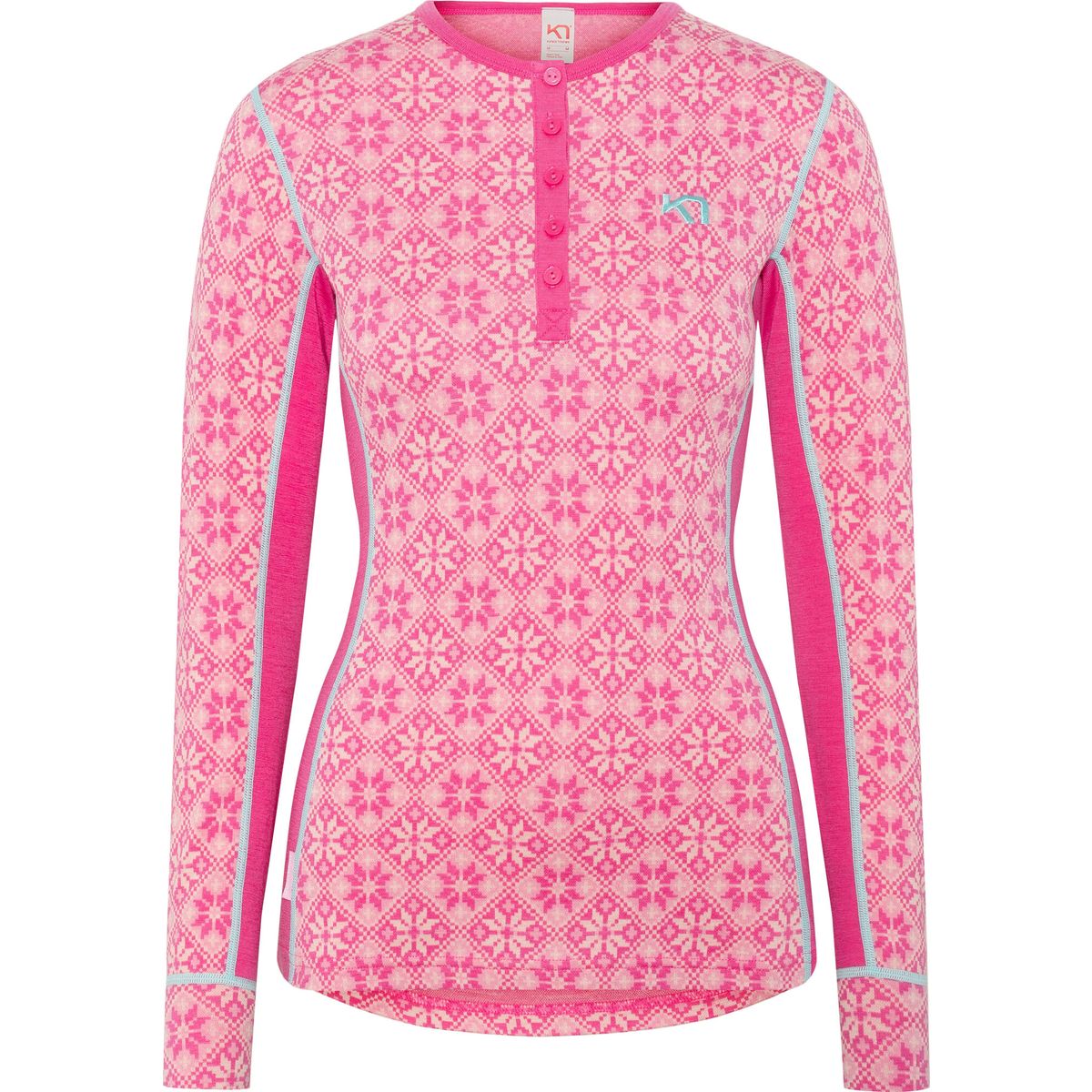 Kari Traa Rose Longsleeve bright pink (SPINK) XL 622692-SPINK-XL