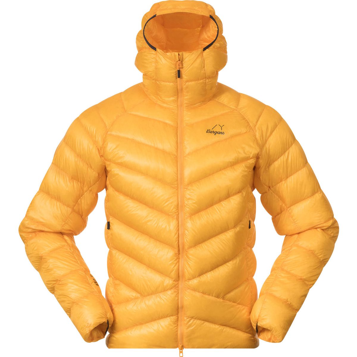 Bergans Y Lightline Weightless Down Jacket Hood Men mango yellow (21624) XXL 251915-3333-21624-XXL