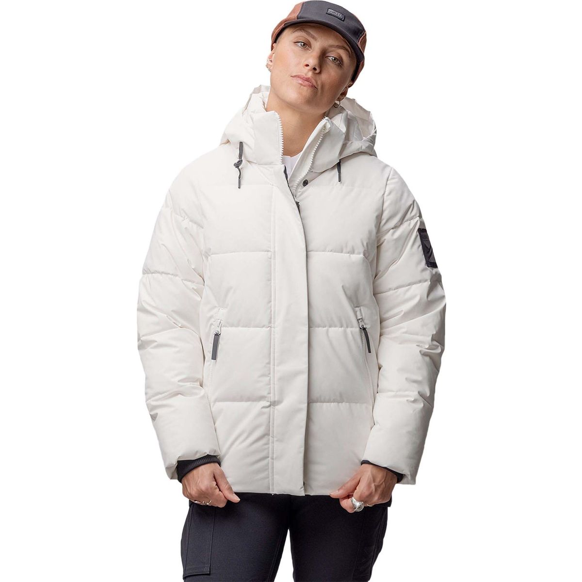 Halti Brahe W Puffer Jacket snow white (G01) 38 065-0561-G01-38
