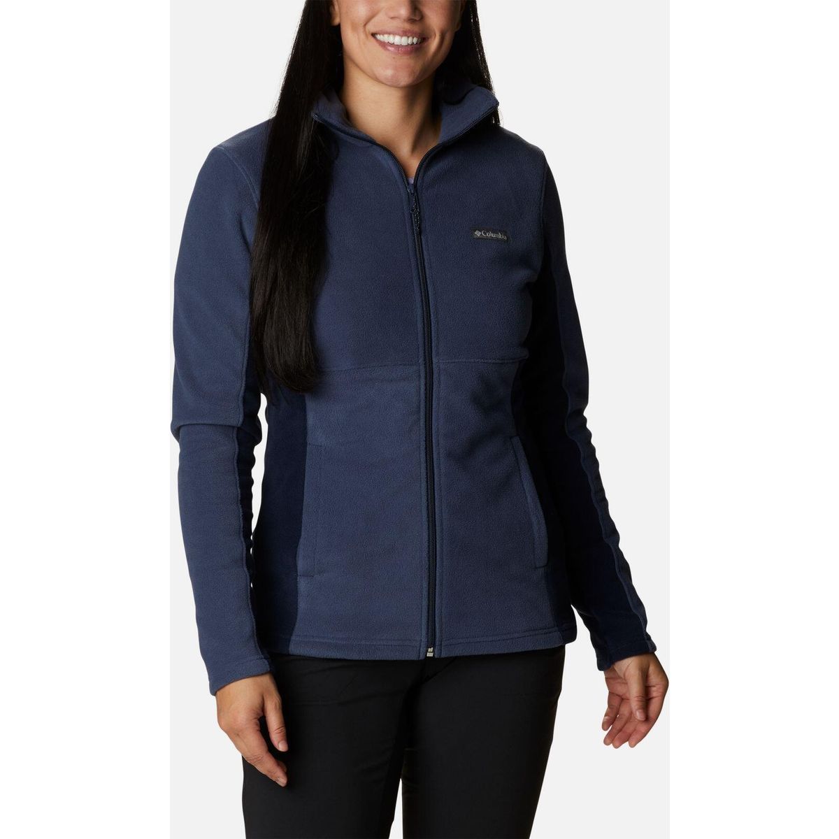 Columbia Women's Basin Trail III Full Zip Fleece Jacket nocturnal, dark nocturnal (466) L 193804-1938041-466-L