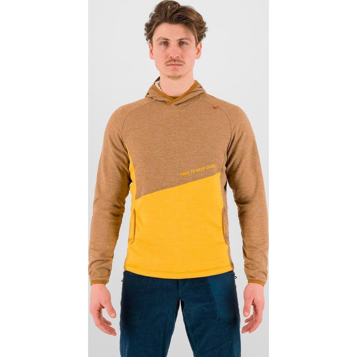 Karpos Camoscio Hoodie nuthatch/golden (113) L 2531001-113-L