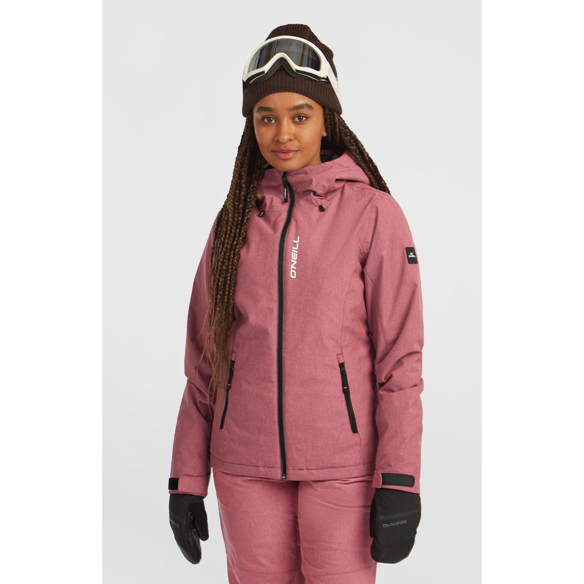 O'Neill Fwc'cruz Melange Snow Jacket skater pink (14040) M 1500139-14040-M