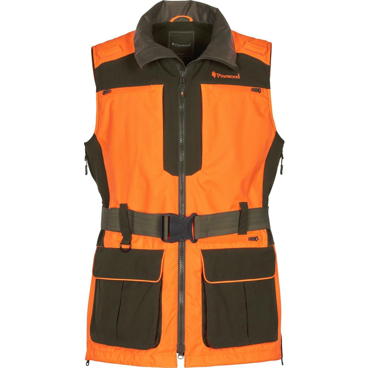 Pinewood Furudal Doghandler Vest orange/mossgreen (537) XL 1-57190537008
