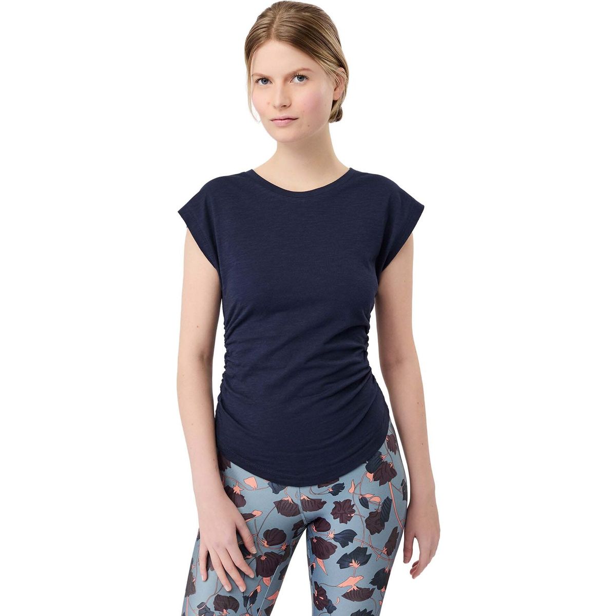 Mandala Side Ruffled Top night sky S TO53JE10-Side-Ruffled-Top-night-sky-S