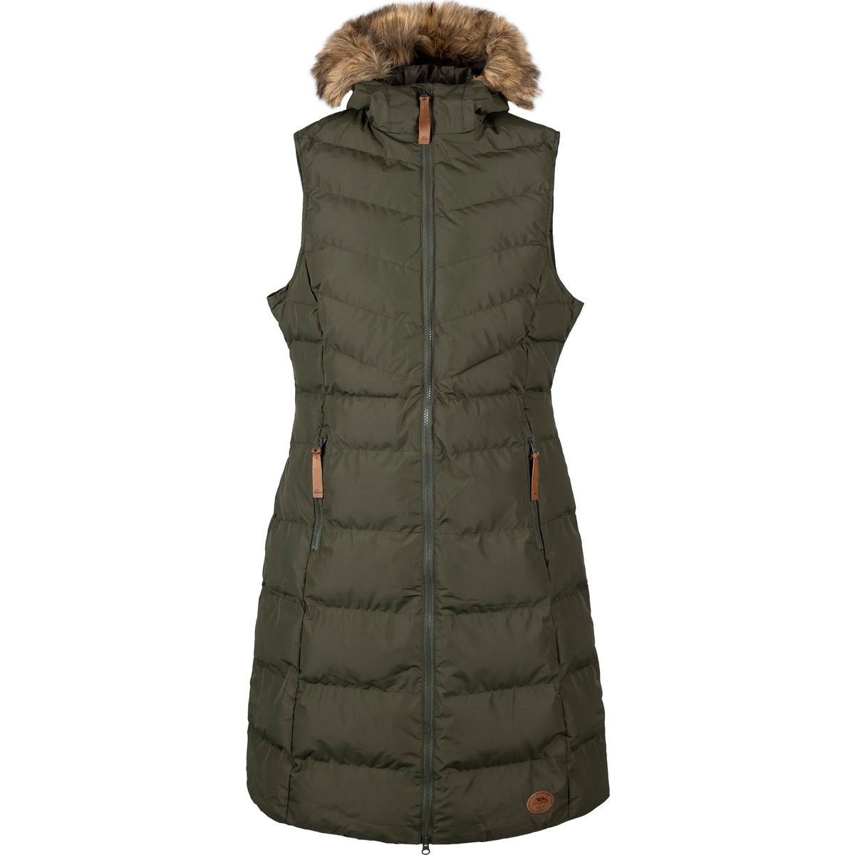 Trespass Audrey Gilet - Female Casual Gilet dark vine (DRV) XL FAJKGITR0011_DRV_XL