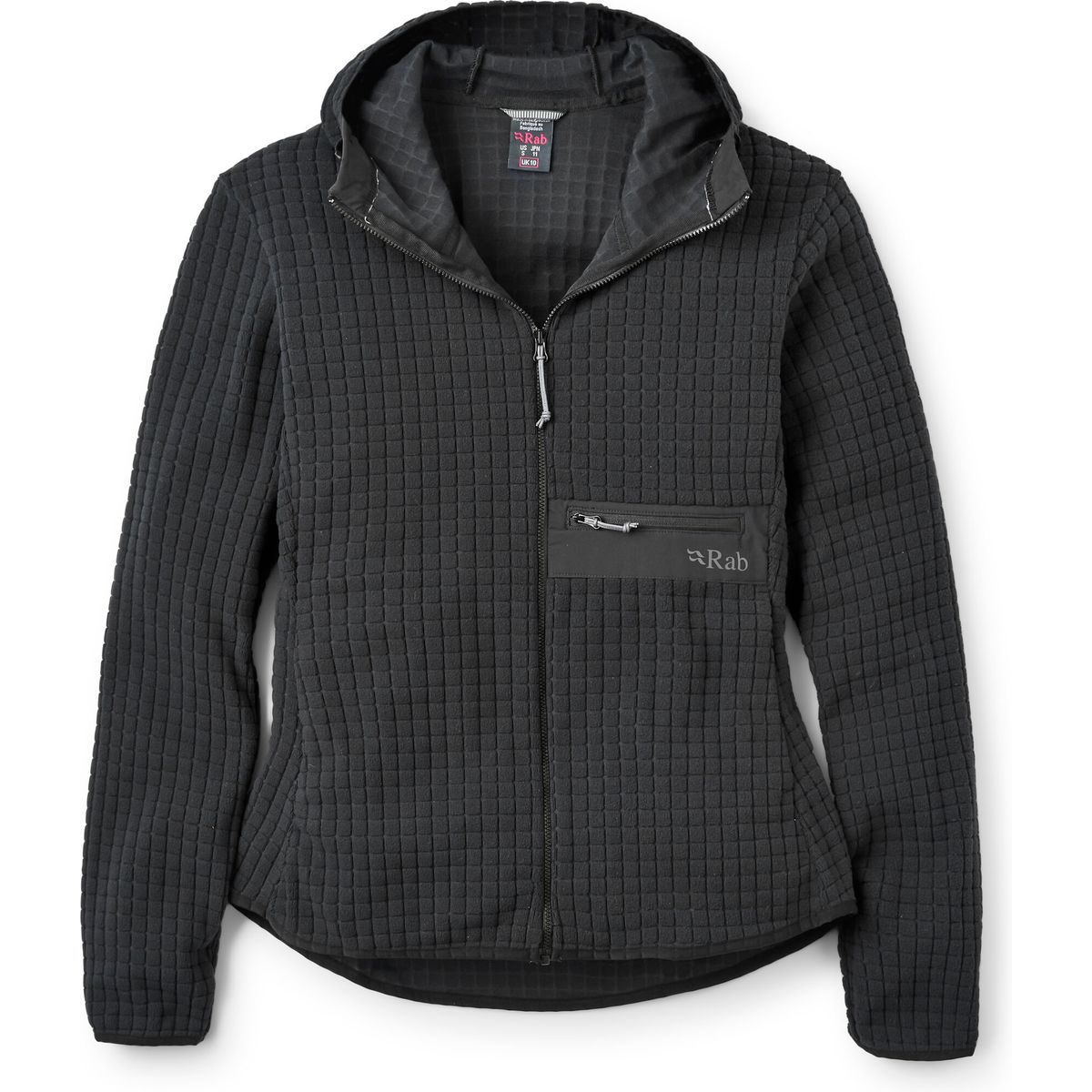 Rab Ramshaw Hoody Wmns black (BLK) 14 QFG-75-BLK-14