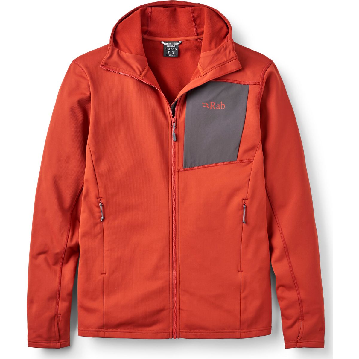Rab Superflux Hoody tuscan red (TRD) L QFG-13-TRD-LRG