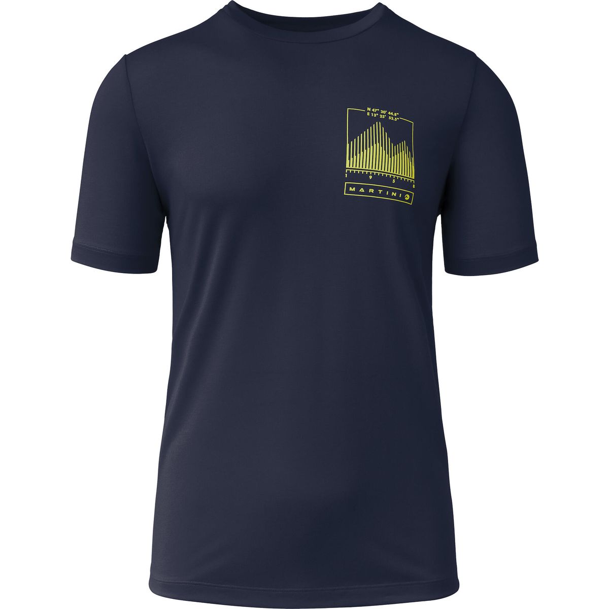 Martini Alpmate Summit Shirt M true navy/limeskin (030/591) S SSK100637B-030/591-S