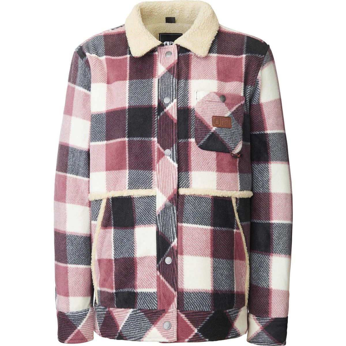 Picture Gaiby Jacket plaid w (B) M WVT242B Plaid WM