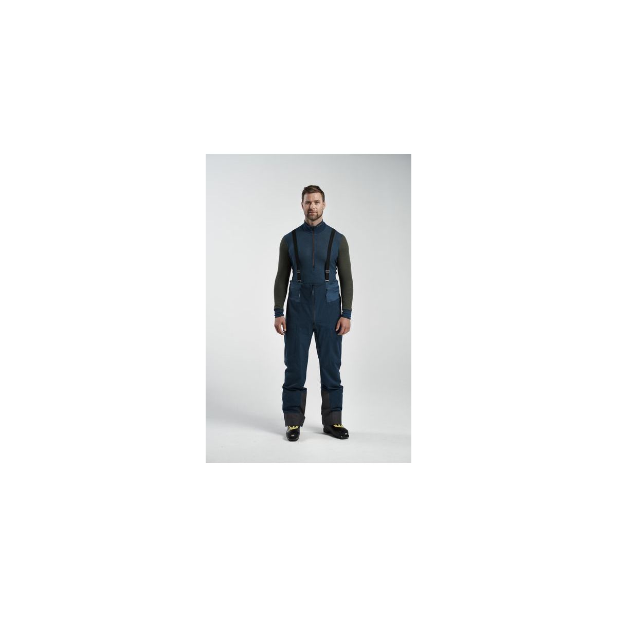 Devold of Norway Trollkyrkja Woolshell Bib P. MAN flood (422A) XXL GO 415 170 A 422A XXL