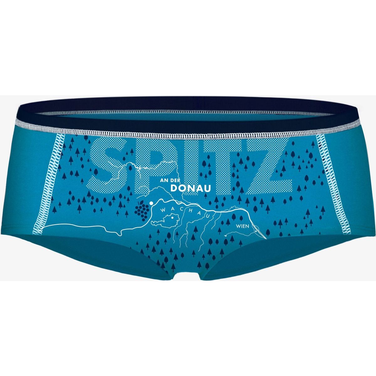 Ein schöner Fleck Erde Panty Spitz AN DER Donau Pfauenblau pfauenblau 42 1521.122.052.42