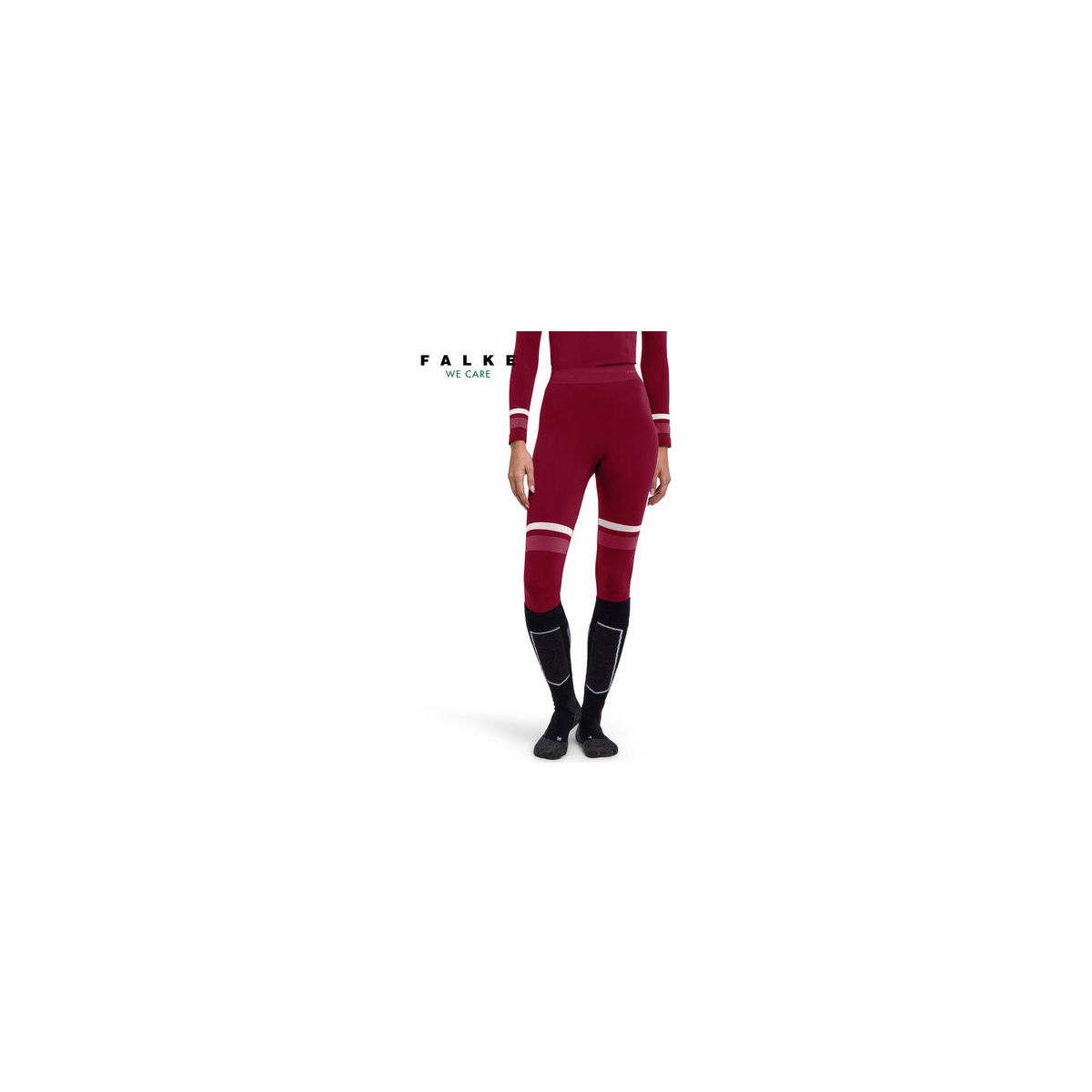 Falke Damen Tights Maximum Warm merlot (8117) (8117) M 33143-8117-M