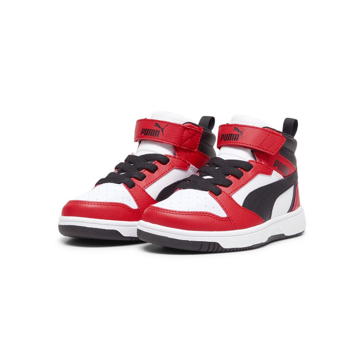 Puma Rebound V6 Mid AC+ PS puma white-puma black-for all time red (03) 12 393832-03-12