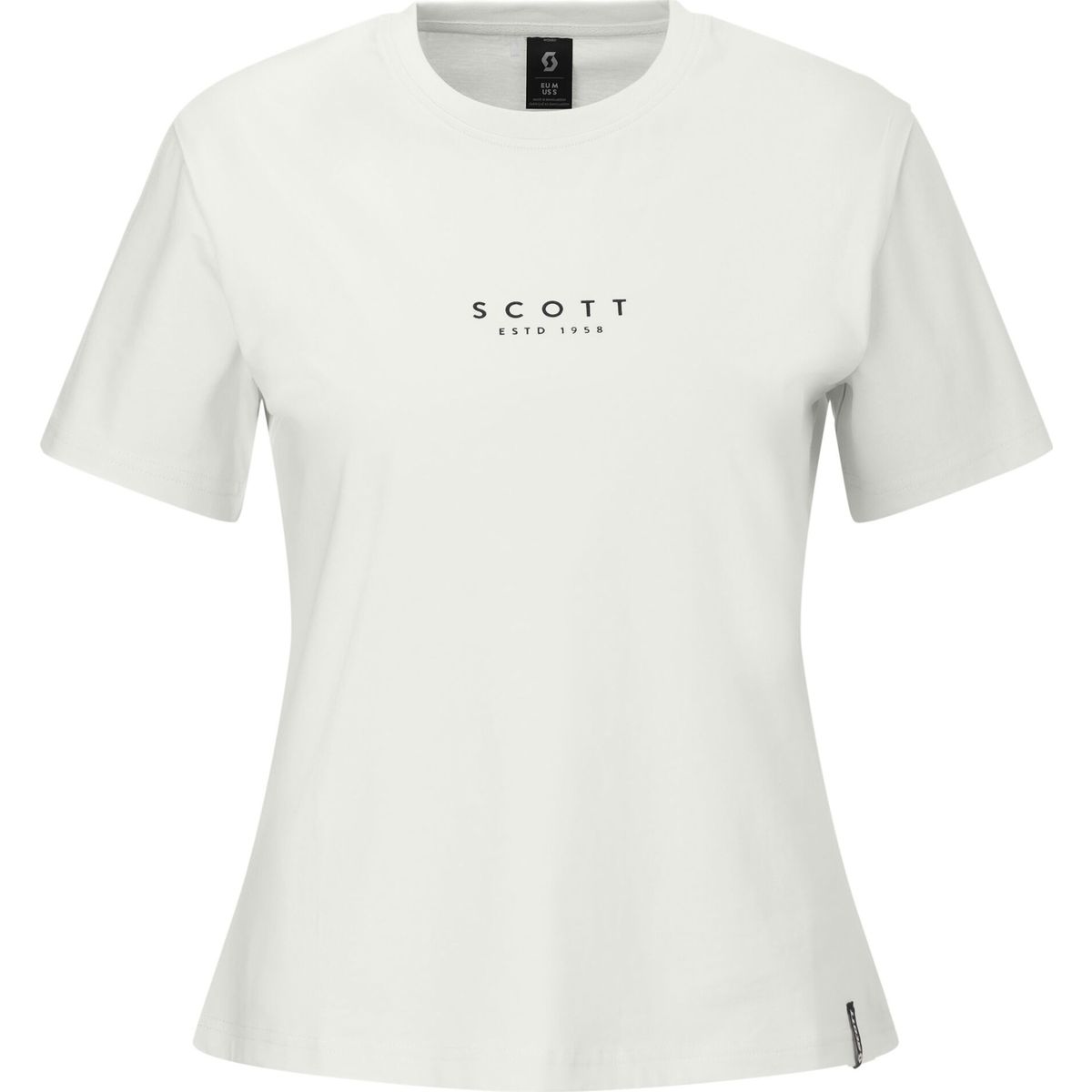 Scott Tee W's Typo SS white (0002) S Image