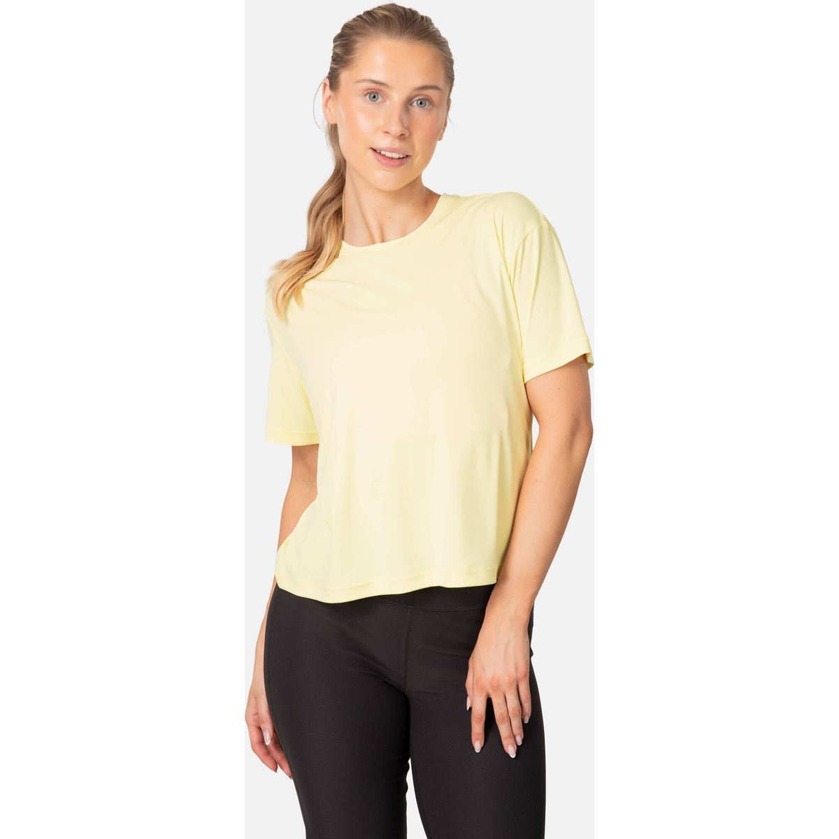 Kari Traa Una Tee mellow yellow (MYELW) XL 623962-MYELW-XL