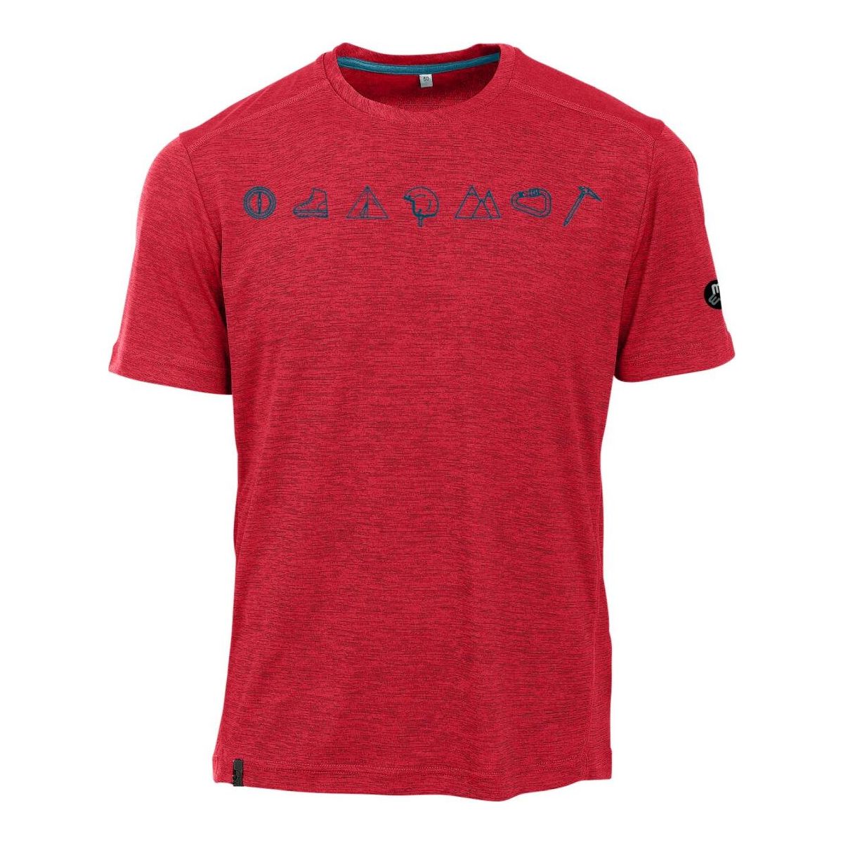 MAUL Sport Grinberg Fresh - 1/2 T-shirt mit Print red (94) 56 4344400793-94-56