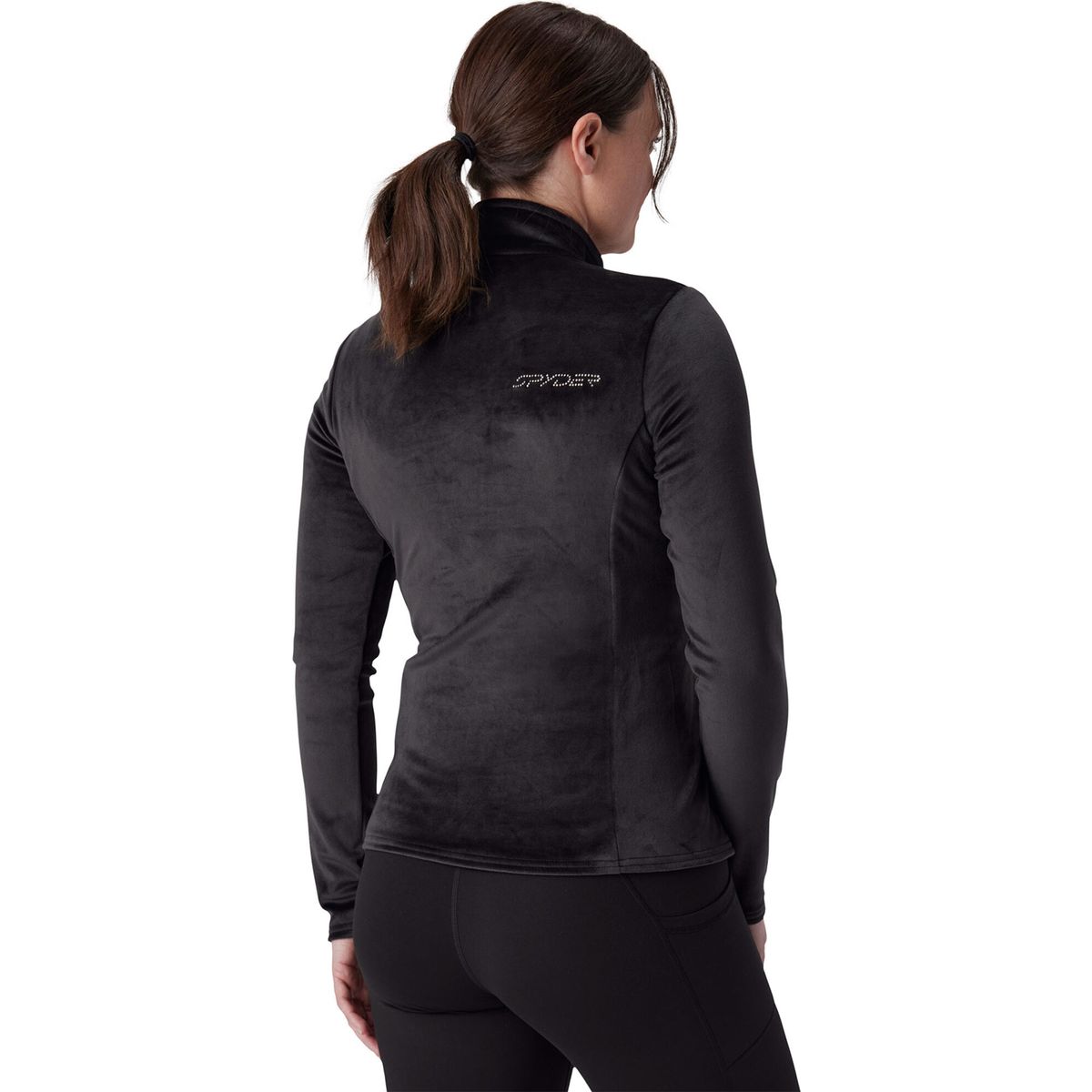 Spyder Shimmer BUG 1/2 Zip black (BLK) XL Image