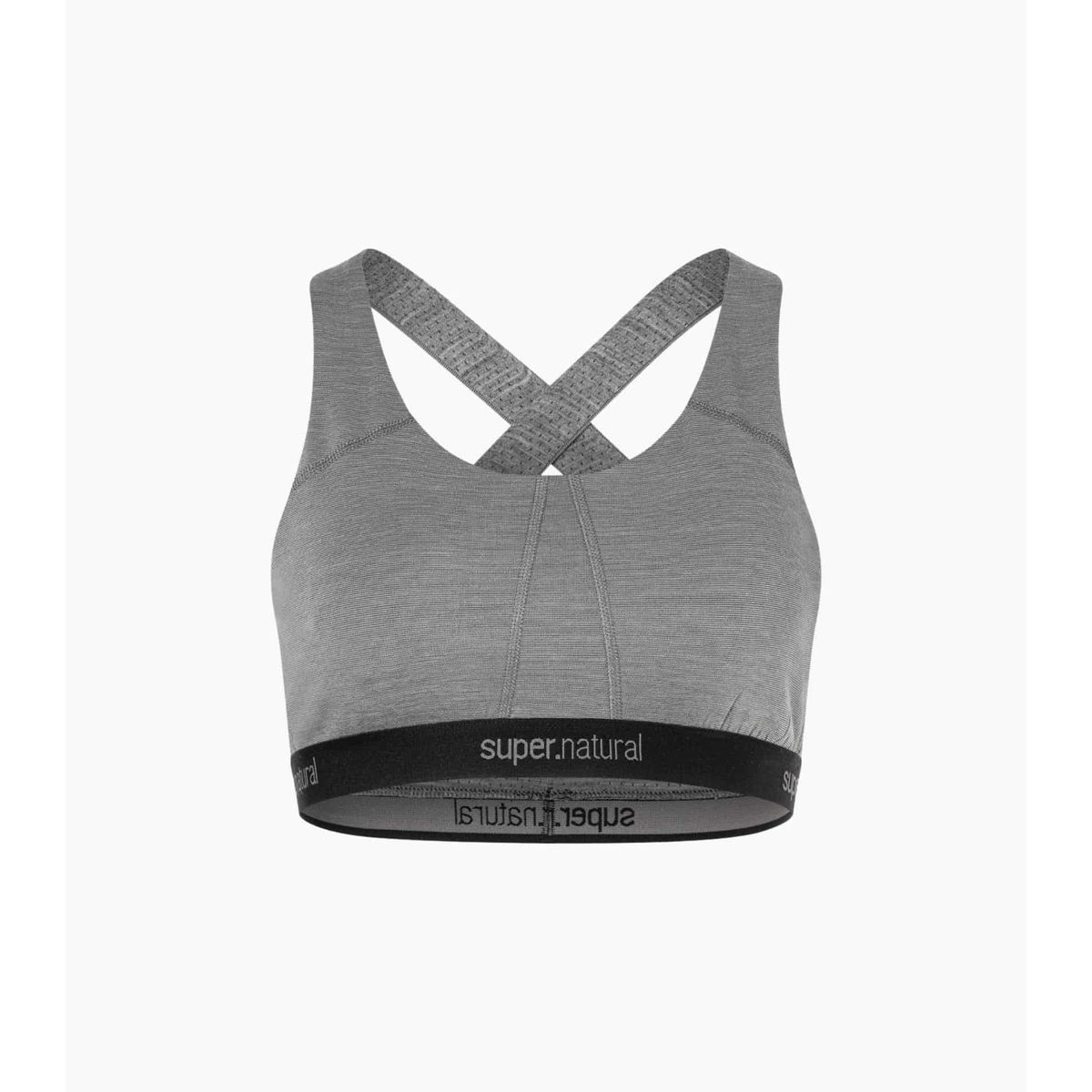 Super.Natural W Feel Good Bra cashmere grey melange (55F) XL SNW01873055FXL